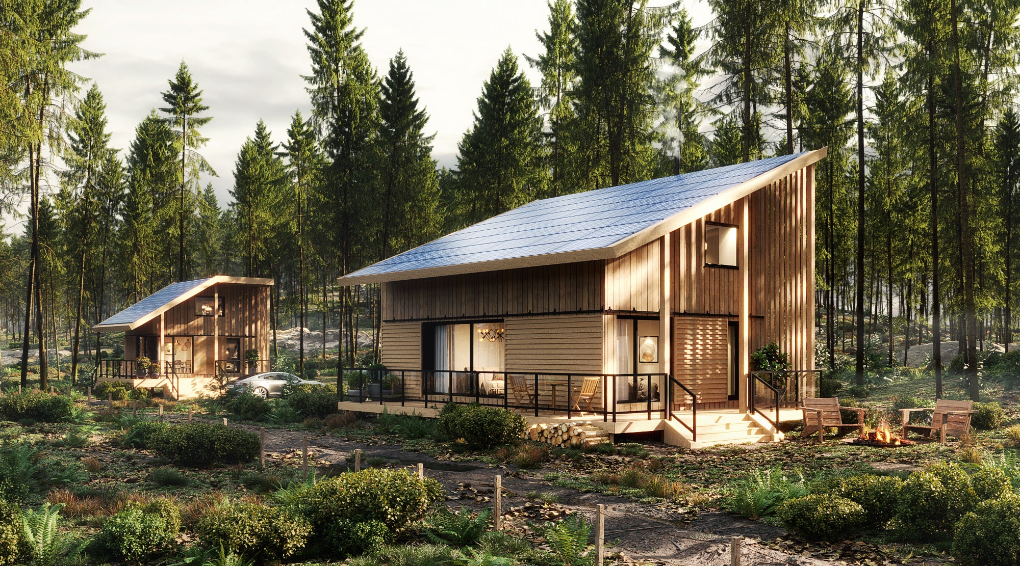 CABN sustainable net-zero prefab home