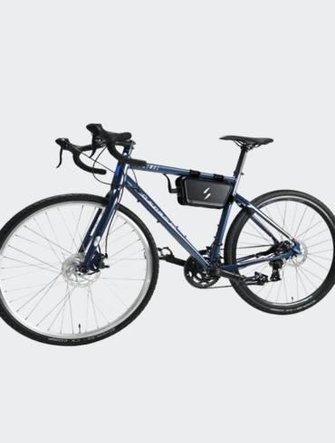 Bicycle fitted with the Swytch eBike conversion kit
